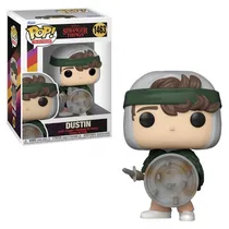 Funko Pop Stranger Things S4 Dustin Hunter W/Shield 1463
