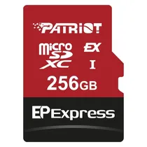 Cartão de Memória Micro SDXC Patriot Ep Express 256GB 800MBS - PEF256GEPEXMCX