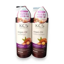 Set Capilar KCS Argan Oil Shampoo + Acondicionador 600ML
