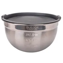 Bowl de Inox com Tampa 22CM