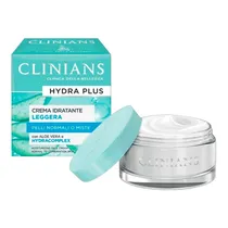 Creme Hidratante Facial Clinians Hydra Plus Leggera - com Aloe Vera e Hydracomplex - 50ML