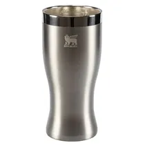 Copo Stanley Golden Prismatic 443ML Brushed Stainless Steel - Pale Stone