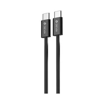 Cable Devia Smart Series EC325 USB-C A USB-C 60 W 1 Metro Negro