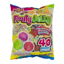 Gelatina Mini de Frutas Las Delicias Pacote com 40 Unidades