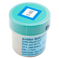 Bolinha Solda Bga 0.60MM 250K Lead Free