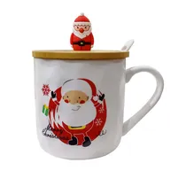 Caneca Natalina Papai Noel 13X8.8CM 350ML
