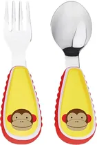Talheres Infantil Skip Hop Fork & Spoon Macaco 252352