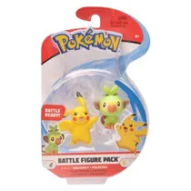 Pokemon Battle Figures Grookey + Pikachu 6251
