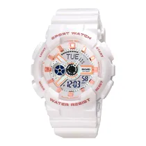 Reloj Femenino Analógico e Digital Skmei 1835 - Branco
