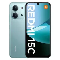 Celular Xiaomi Redmi 15C 128GB/ 4RAM / Dual Sim / 6.9"/ 50MP - Green Car/ BR (Global)