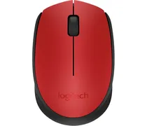 Logitech M170 Mouse Wireless Red