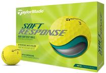 Bola de Golfe Taylormade Soft Response Amarelo (12 Unidades)