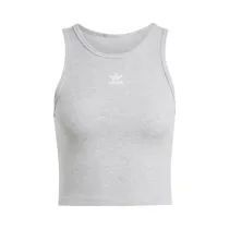 Crop Top Adidas IY9649 Essentials Ribbed Femenino