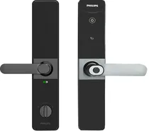 Fechadura Eletrônica Digital Philips DDL610-5HBS(e) Cinza