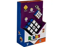 Spin Master Destreza Set Cubo Rubik Clasico + Minicubo Con Clip Exclusivo Plastico 8 Años + Multicolor