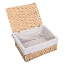 Cesto Vime Retangular 26X20X12CM
