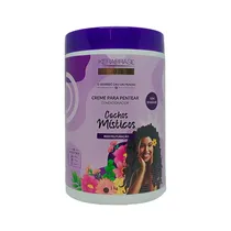 Crema para Peinar Kerabrasil O Segredo Das Cacheadas Cachos Místicos 1KG