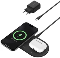 Carregador Wireless Belkin Boostcharge Pro 3IN1 QI2 15W WIZ022VFBK - Preto
