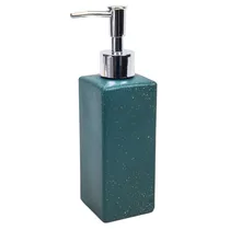 Dispenser Sabonete Porcelana Banheiro Verde