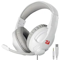 Fones de Ouvido Redragon H211W-RGB Cronus 3.5MM/USB - White  Fones de Ou...