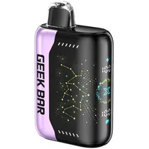 Vape Descartável Geekbar Pulse X 25000 Puffs com 5% Nicotina - Raspberry Peach Lime