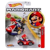 Car Hot Wheels Mario Kart Floor Stand Mario 8343
