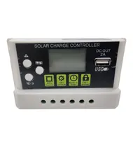 Solar PWM 20A Controlador 12V/24V DC Out 2A USB