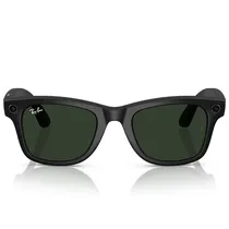 Óculos de Sol Ray Ban Meta Wayfarer RW4006 com Câmera/Wi-Fi - Matte Black/Transitions Graphite Green