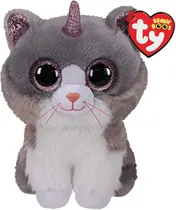 TY Peluches TY Beanie Boos Asher Gato Unicornio Regular Tela Poliester 3 Años + Multicolor