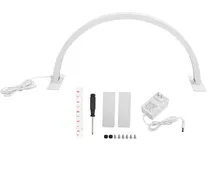 E2-E10 LED Moon Art Lamp - White