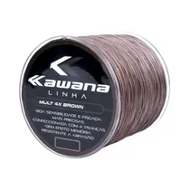 Hilo de Pesca Kawana Multifilamento 4X 40.8KG 0.60MM 500M Marrón