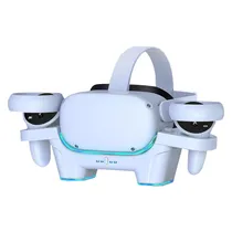 Estação de Carregamento para Oculus/Meta Quest 2 - RGB - Branco
