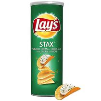 Batata Frita Lay's Stax Creme e Cebola - 134G