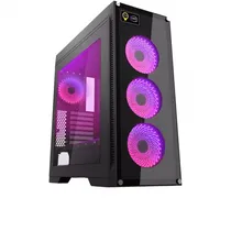 Gabinete Gamemax M911 Rainbow Preto RGB Eatx  Gabinete Ga...