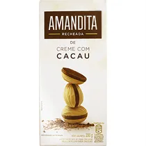 Amandita Recheado com Creme de Cacau - 200GR