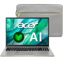 Notebook Acer Aspire Vero 16 AV16-51P-58KU 16" Intel Core Ultra 5 125U 8/512GB - Cobblestone Gray + Estojo