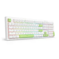 Redragon Teclado Crux K518-RGB-WG White