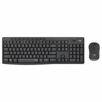 Teclado/Mouse Logitech 920-009792 MK295 Silent Wireless-(BK)