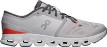 Tênis On Running Cloud X 4 3ME30042905 Silver/Flame - Masculino