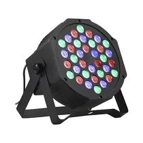 Refletor LED HKX-1053 Mini Flat Par Light / 36 Leds com Suporte / Bivolt