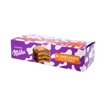 Alfajor Triple Dulce de Leche 6 Unidades Milka