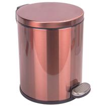 Lixeira Inox 9L Cor Bronce