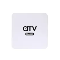 Receptor Atv Plasma 4K 8GB 2GB Ram Wi-Fi Android 14 - Branco  Receptor At...