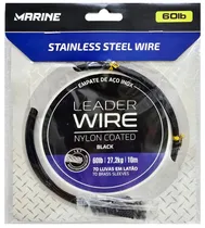 Cabo de Aço Marine Sports Black 50LBS 10 Metros