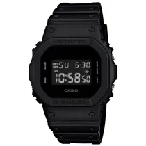 Relogio Unisex Digital Casio DW-5600BB-1D Preto Opaco