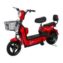 Motocicleta Elétrica Gicin Bike SK8 Max Speed Pro - 500W - 25KM/H - Vermelho