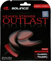 Corda de Raquete de Tênis Solinco Heaven Strings Outlast Vermelho