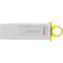 Pendrive Kingston Datatraveler Exodia 128GB USB 3.2 Gen 1 – Branco KC-U2G128-5R