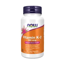 Suplemento Now Vitamin K-2 100MCG 100 Cápsulas