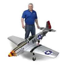 Aviao Hangar P-51D Mustang 60CC Arf,89" HAN4770 2CX (4770F/4770W)